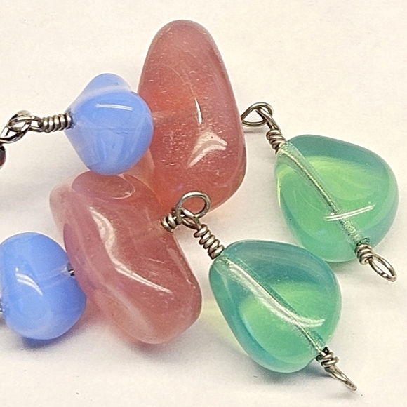 Glass Beaded Earrings - Picture 5 of 8